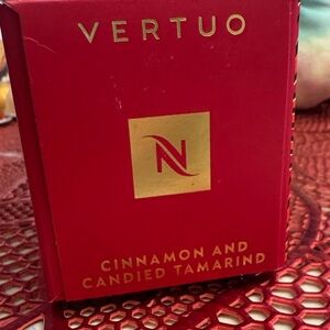 Nespresso Vertuo limited edition Cinnamon & candied Tamarind sleeves